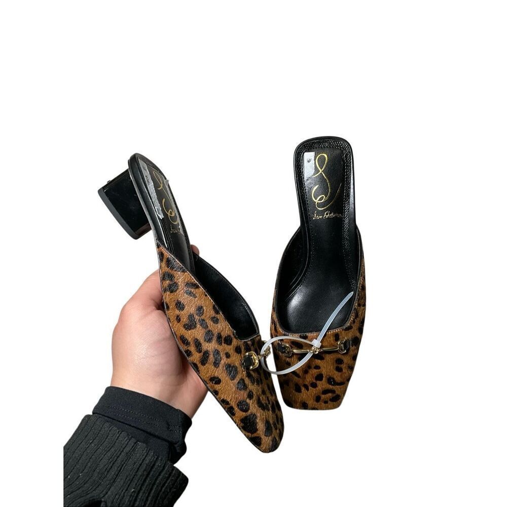 Sam Edelman | Ollie Leopard Calf Hair Mules